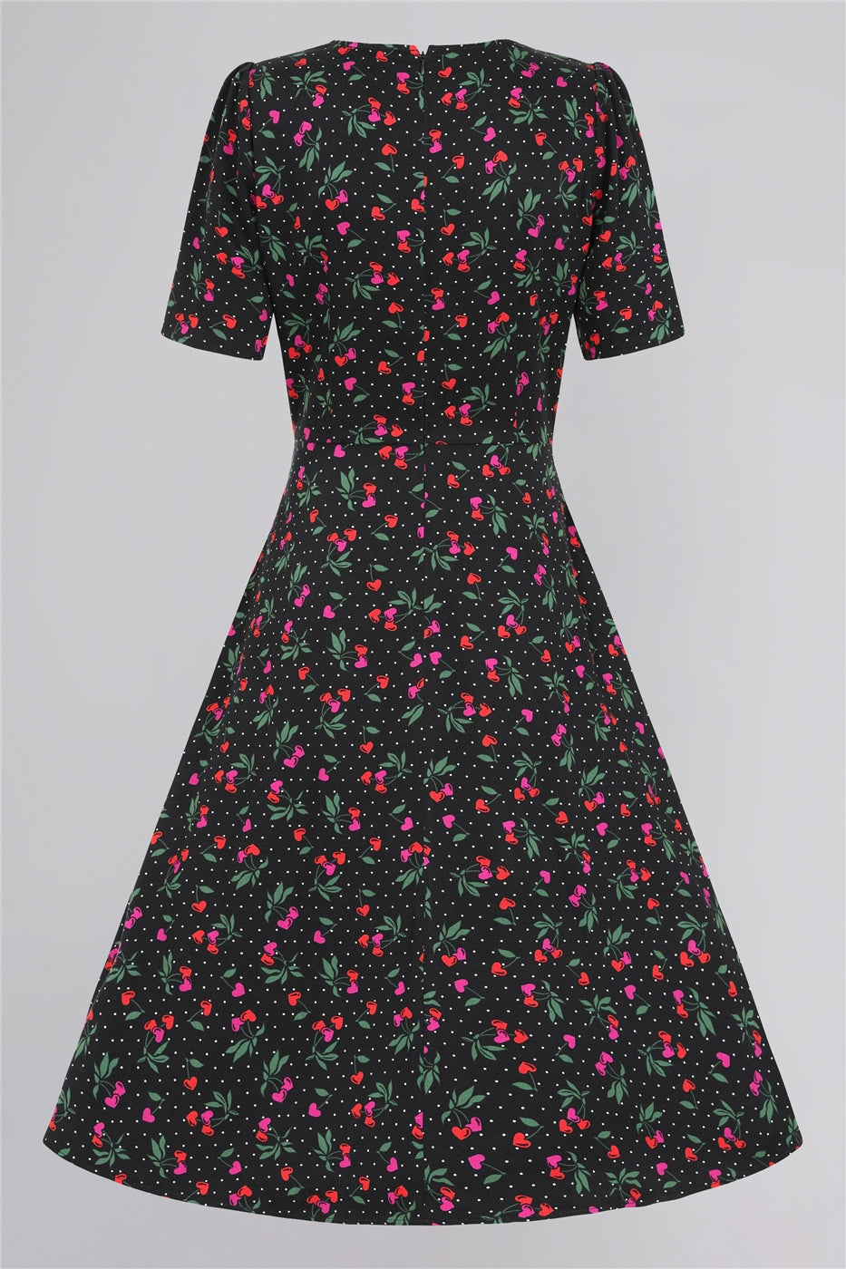 Tilda Sweetheart Cherry Swing Dress