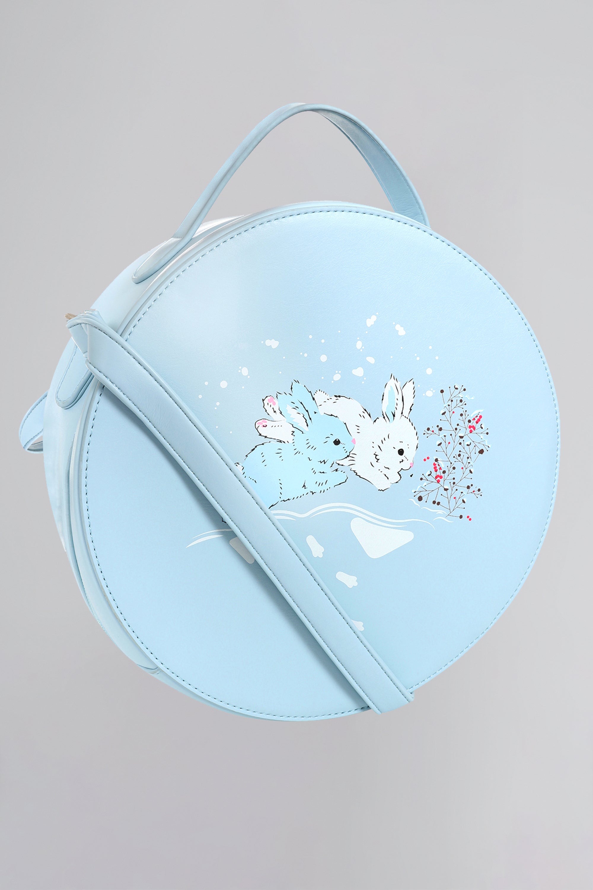 Snowy Rabbit Crossbody Bag