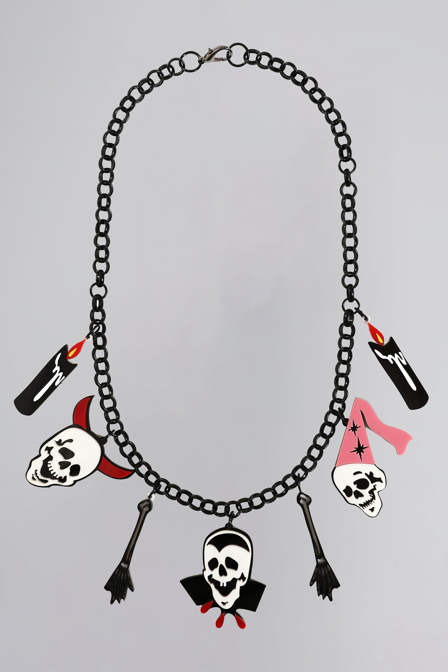 Skeleton Boo-Gie Necklace