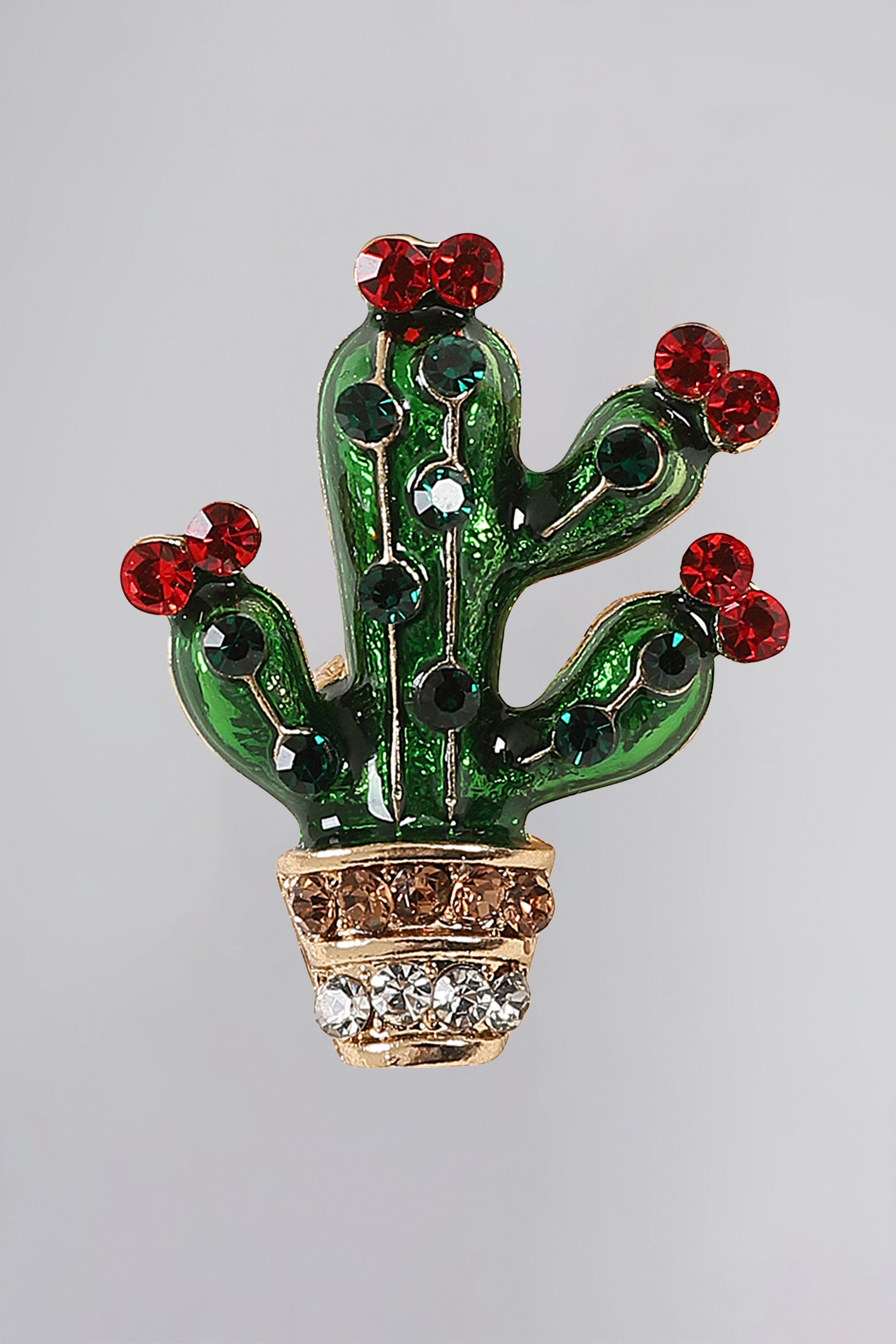 Cactus Brooch