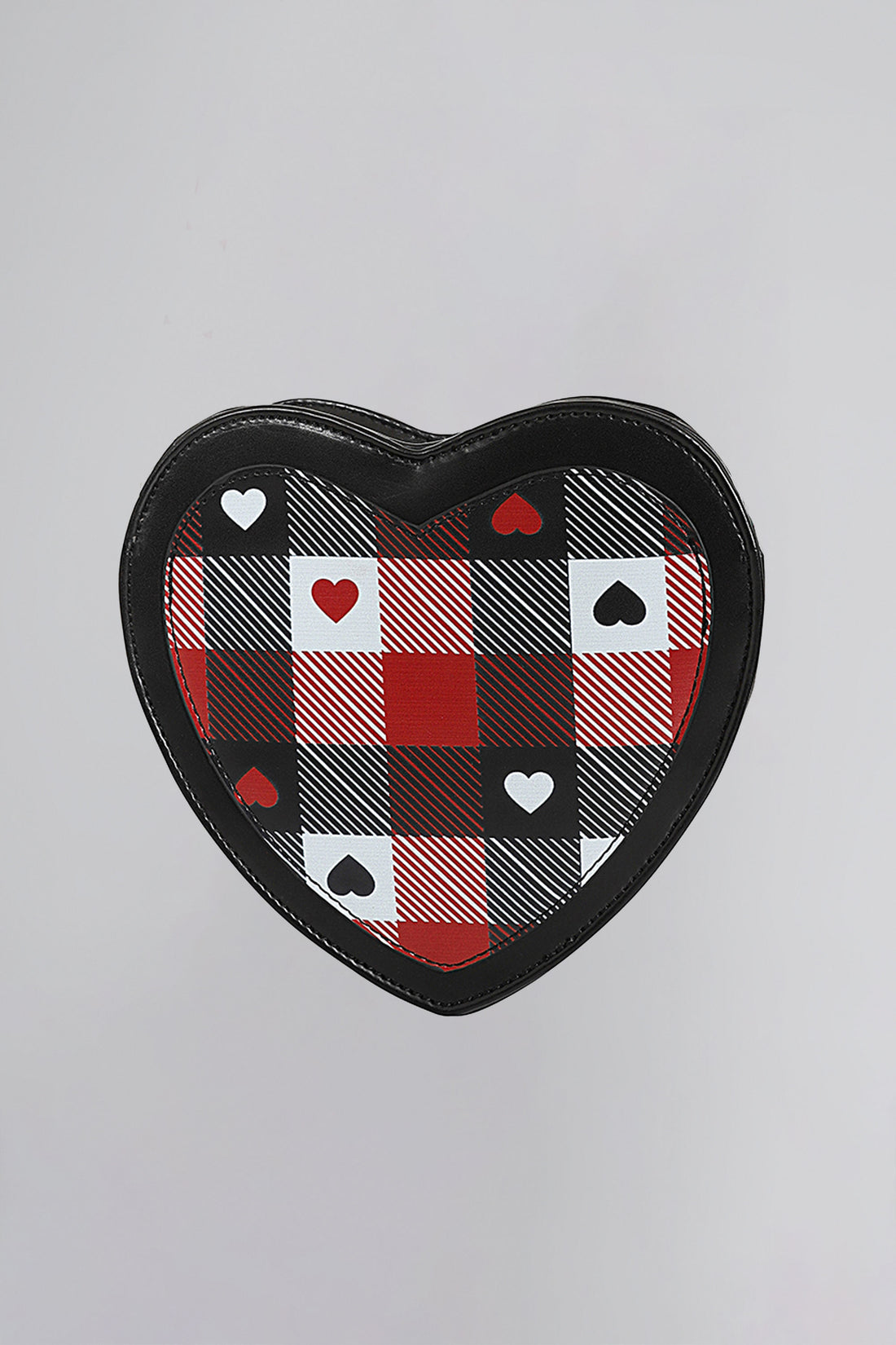 Susette Heart Gingham Bag