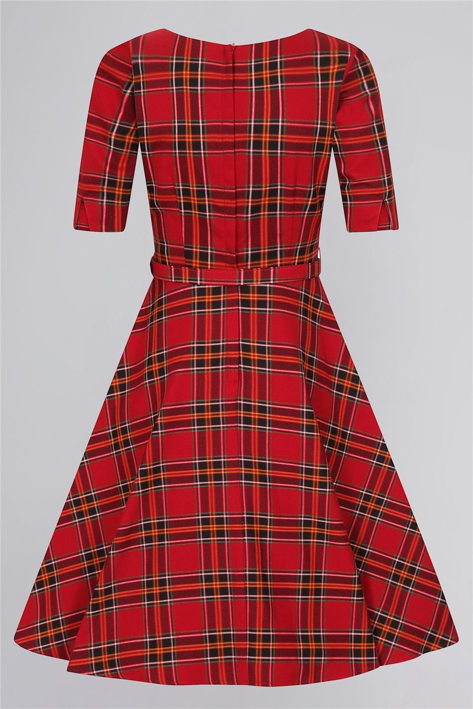 Suzanne Berry Check Swing Dress