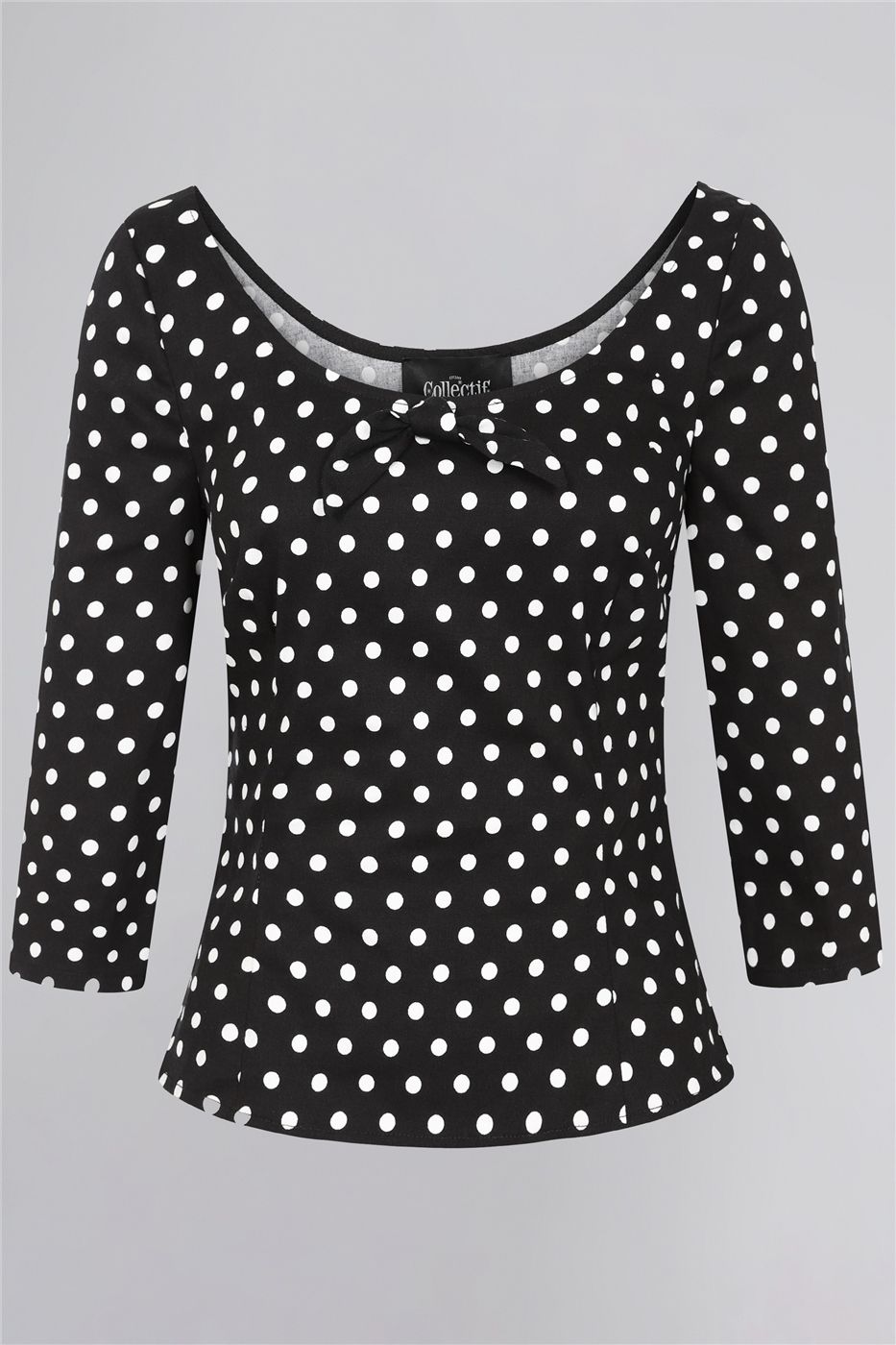 Suzy Polka Dot Print Top