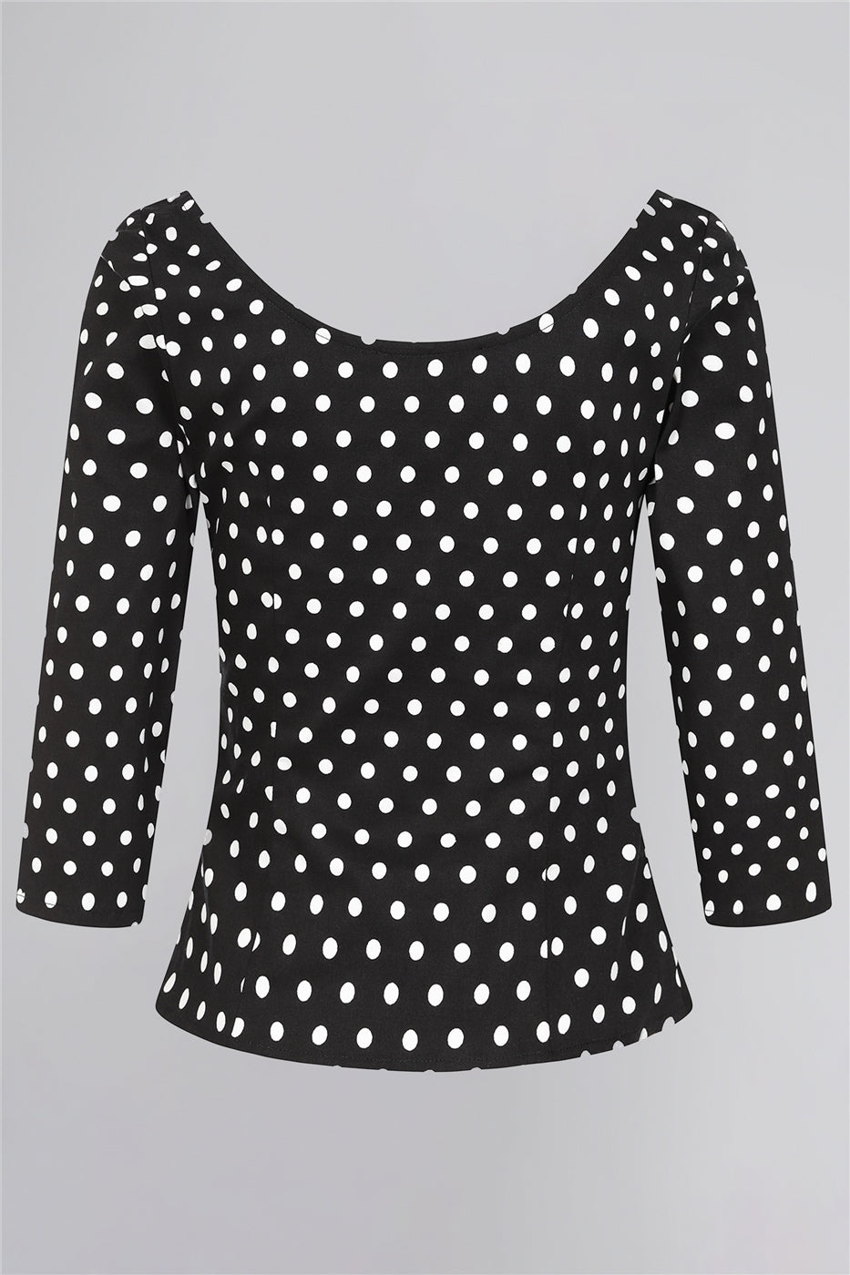 Suzy Polka Dot Print Top