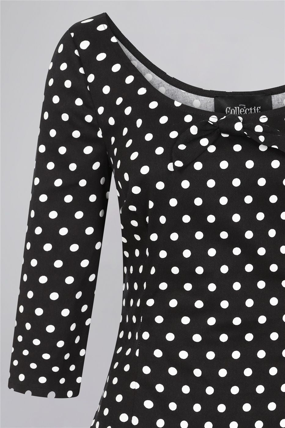 Suzy Polka Dot Print Top