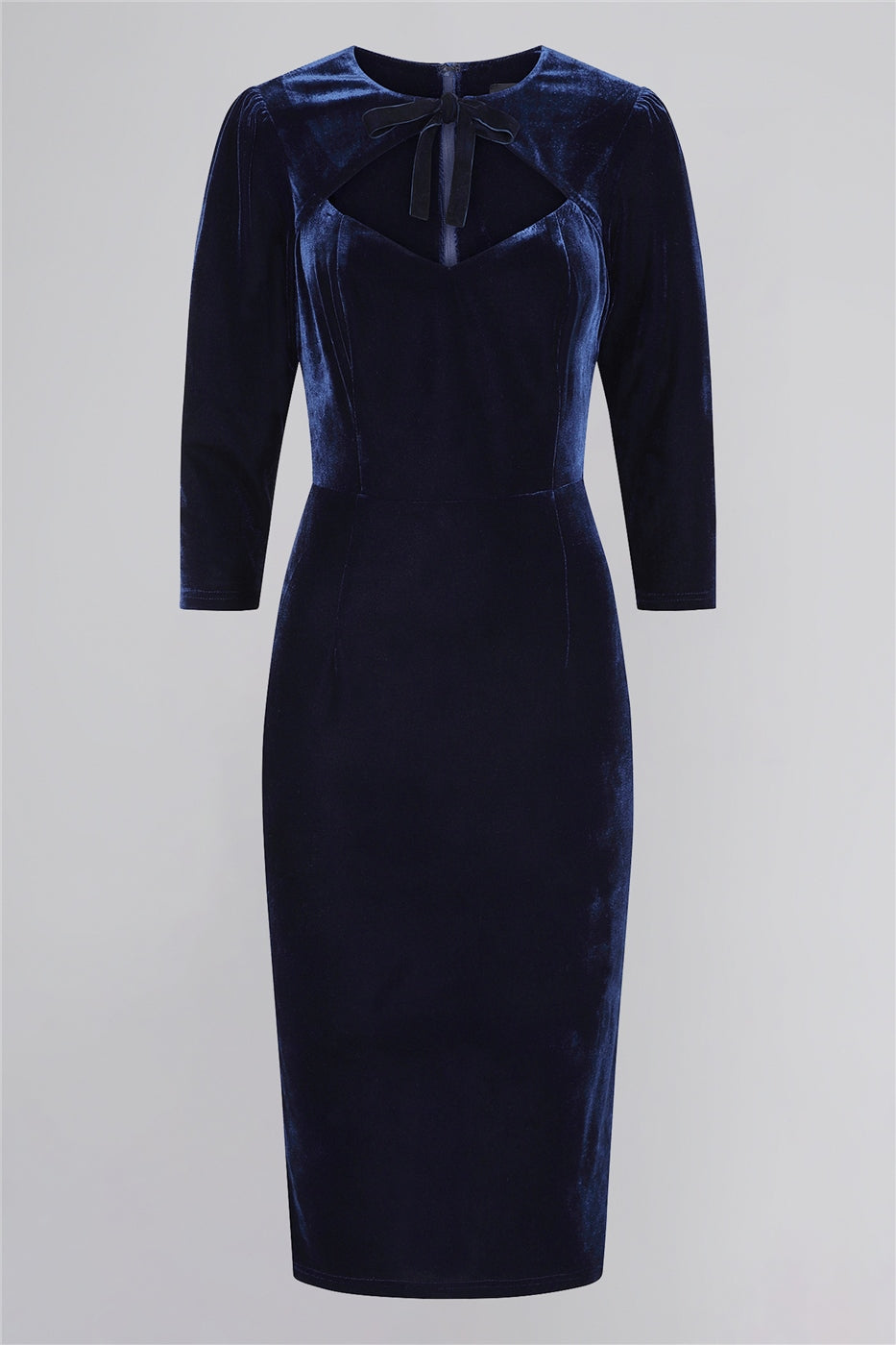 Ancilla Velvet Pencil Dress