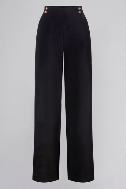 Jilka Corduroy High Waisted Trousers