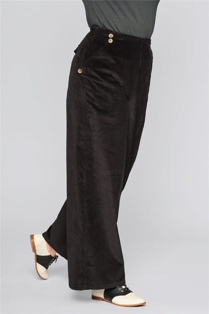 Jilka Corduroy High Waisted Trousers