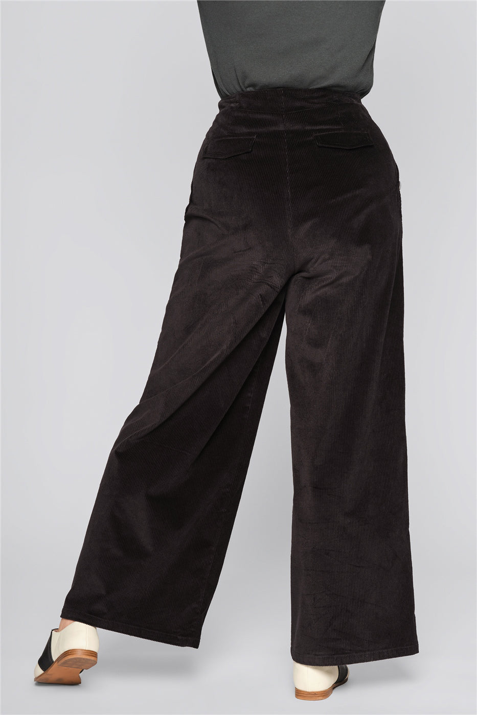 Jilka Corduroy High Waisted Trousers