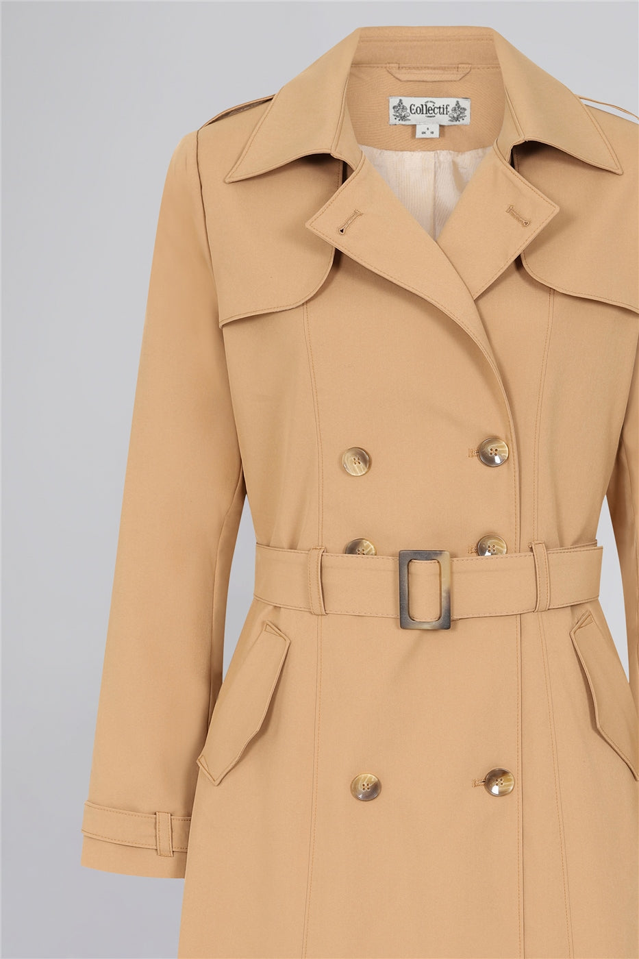 Kathie 40s Trench Coat