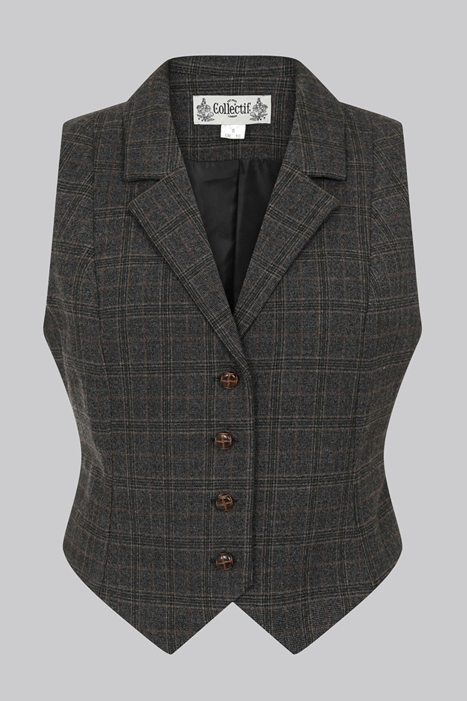 Professor Heritage Check Waistcoat