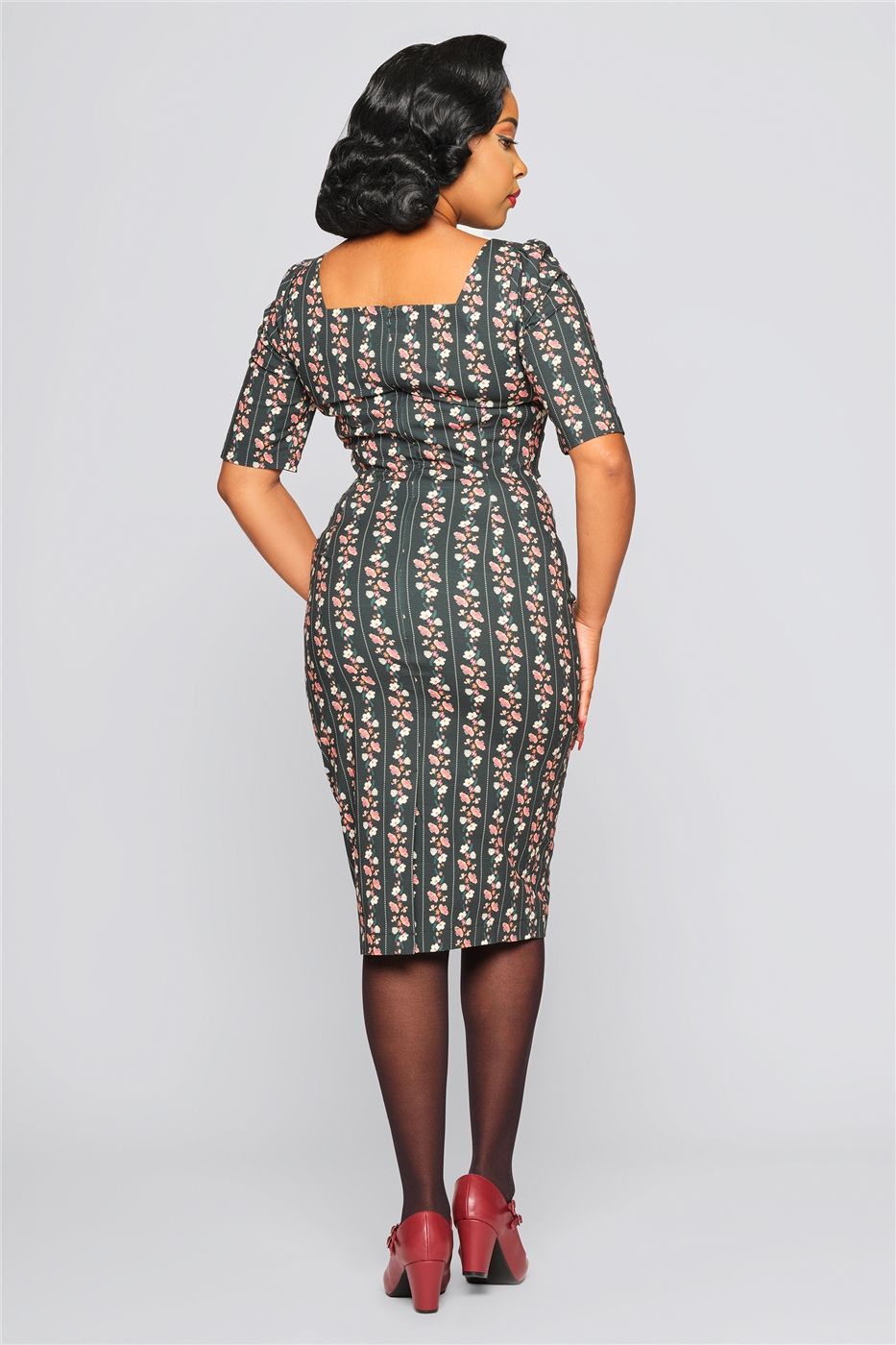 Dolores Wallflower Pencil Dress