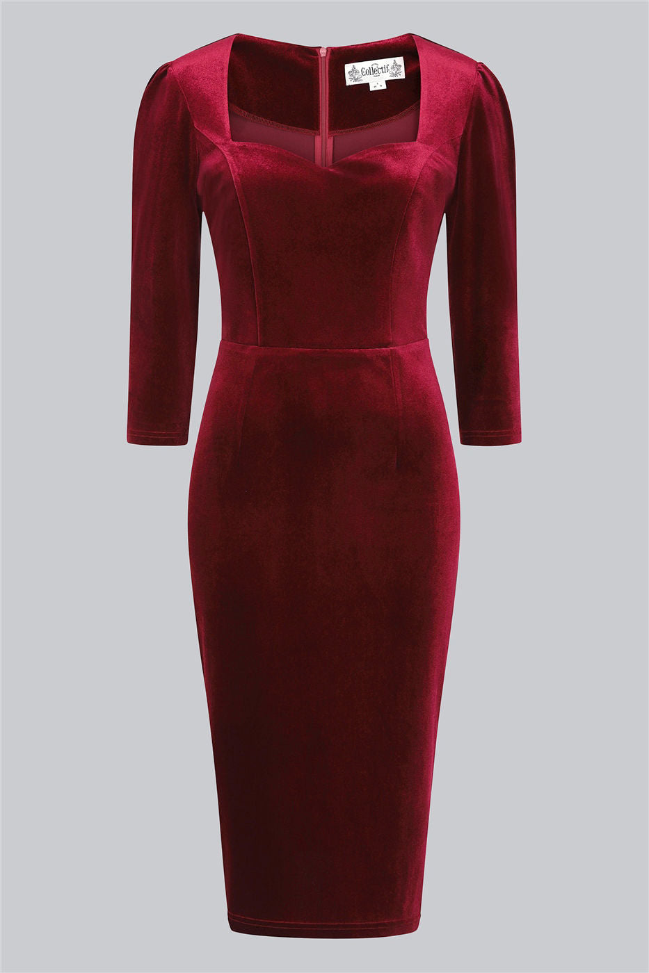 Vanessa Velvet Pencil Dress