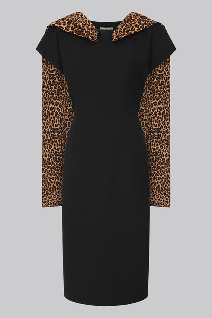 Lorelei Leopard Straight Dress