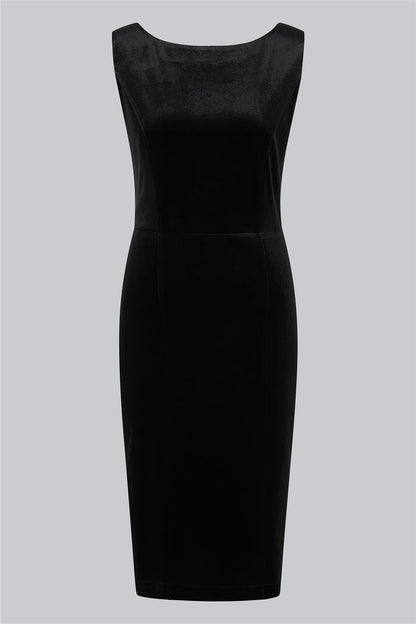 Hepburn Velvet Pencil Dress