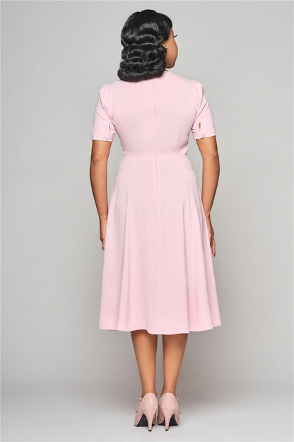 Shirley Plain Flared Dress