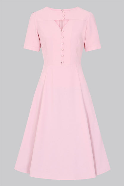 Shirley Plain Flared Dress