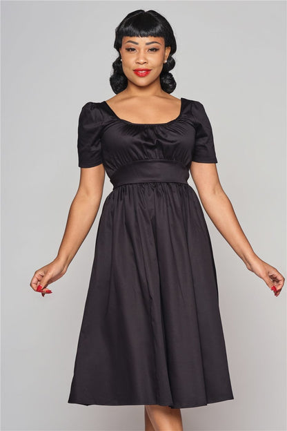 Giada Plain Swing Dress