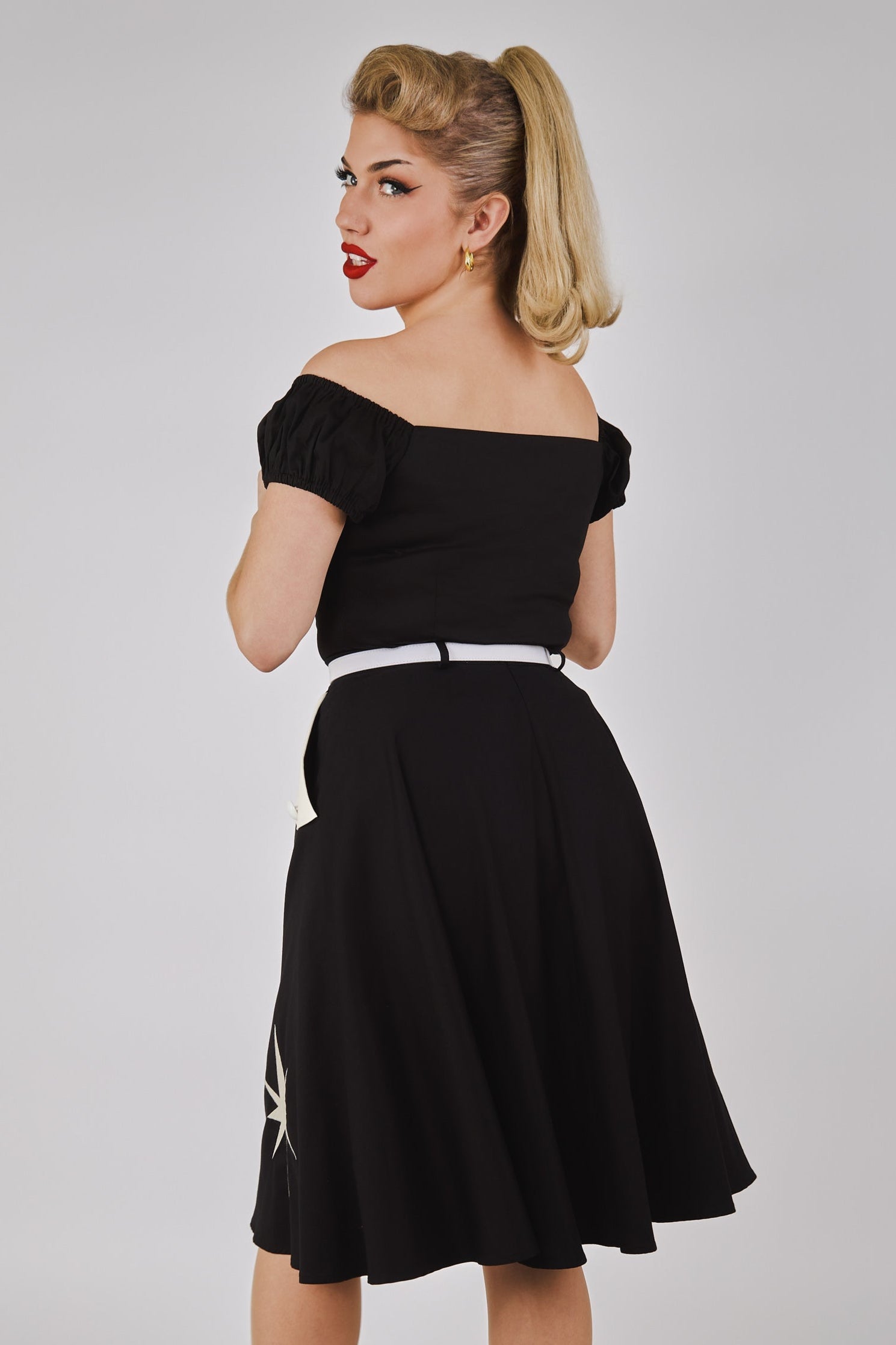 Dakota Atomic Star Swing Skirt