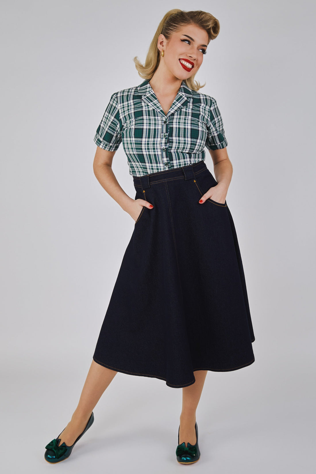 Mary-Sue Denim Skirt