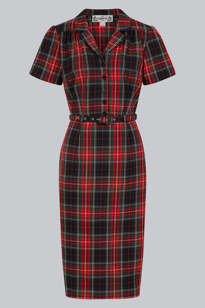 Alexandrea Classic Check Pencil Dress