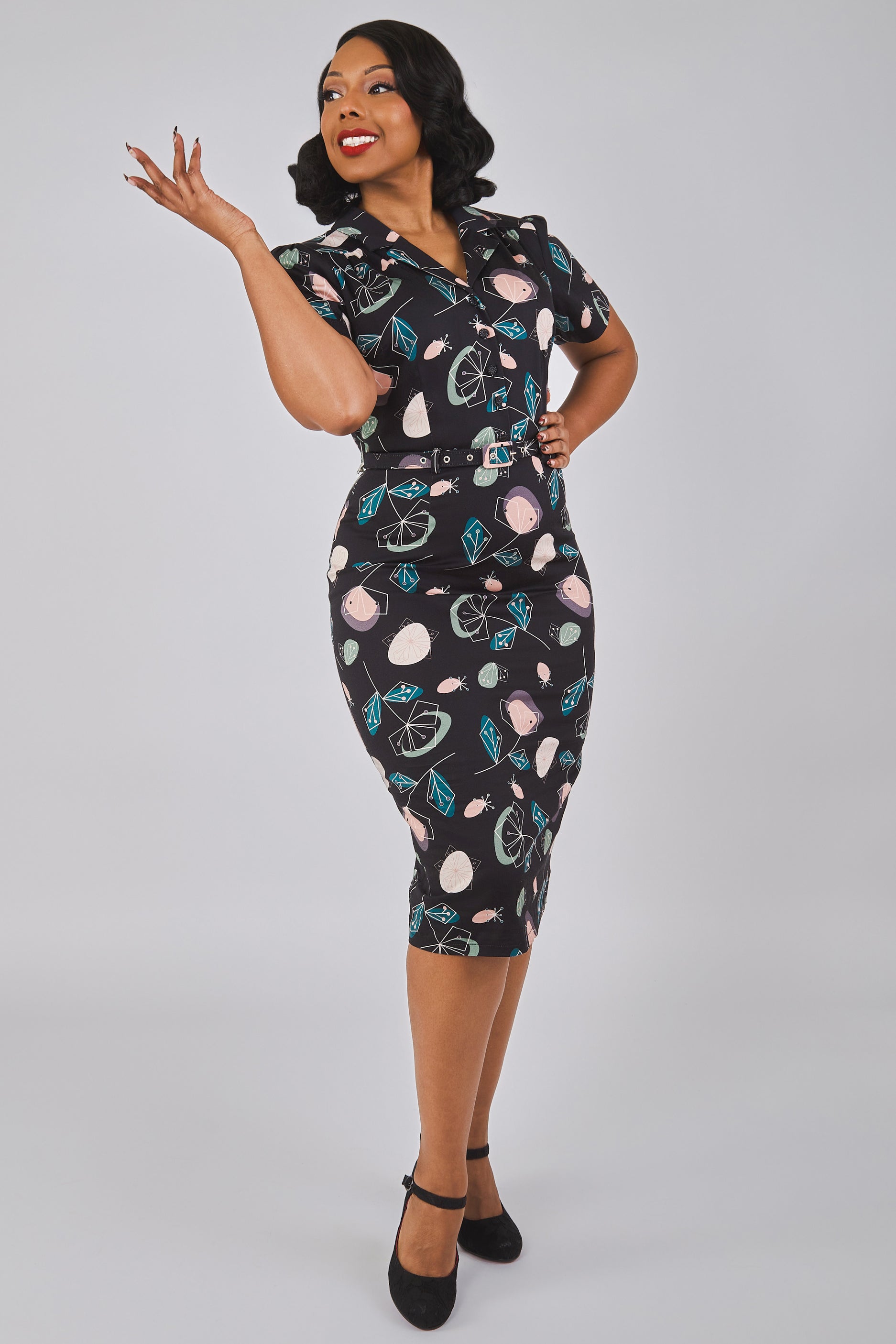 Alexandrea Atomic Pencil Dress