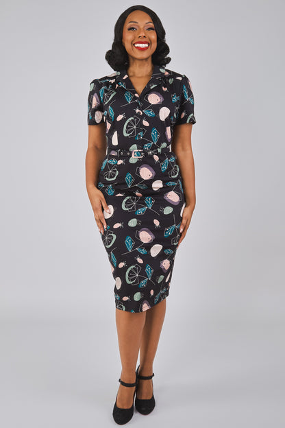 Alexandrea Atomic Pencil Dress