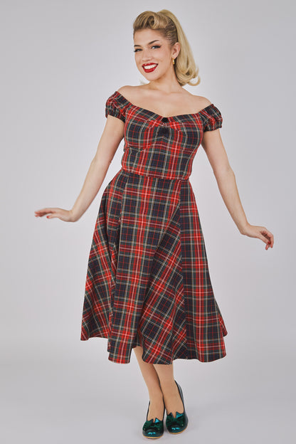 Dolores Classic Check Doll Dress