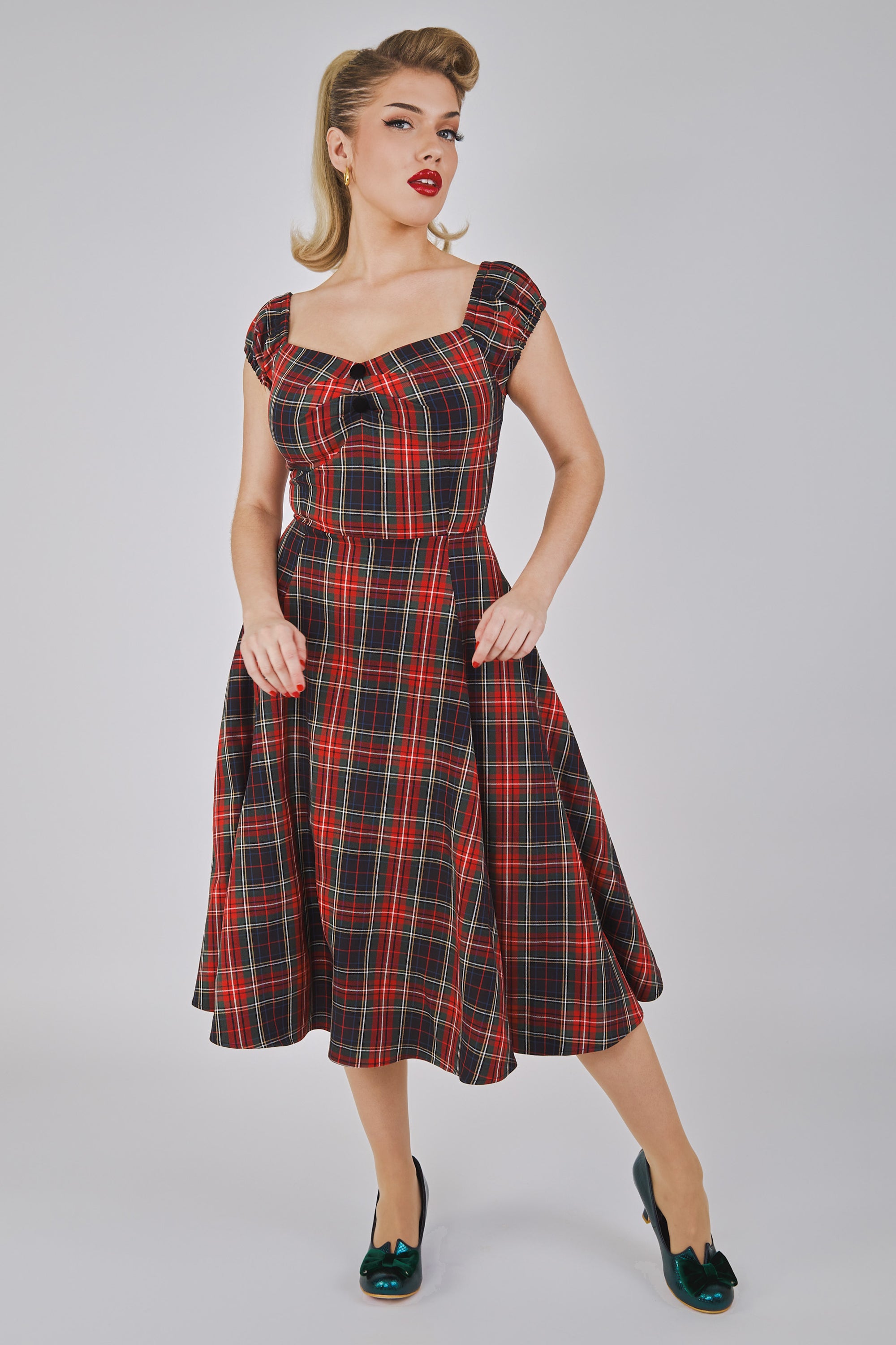 Dolores Classic Check Doll Dress