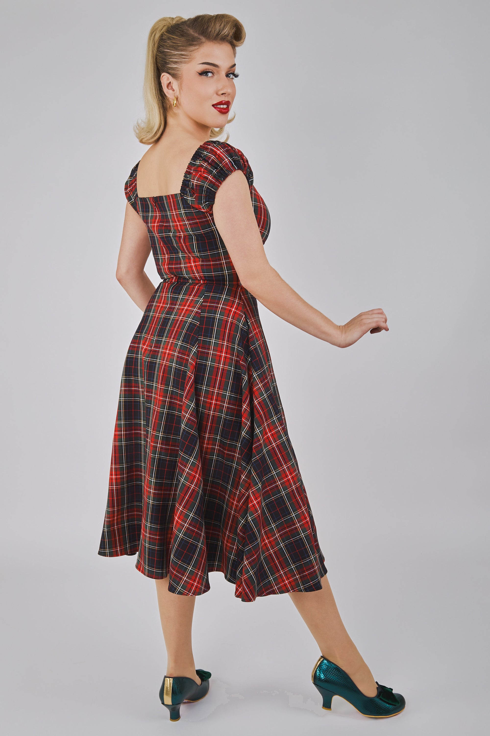 Dolores Classic Check Doll Dress