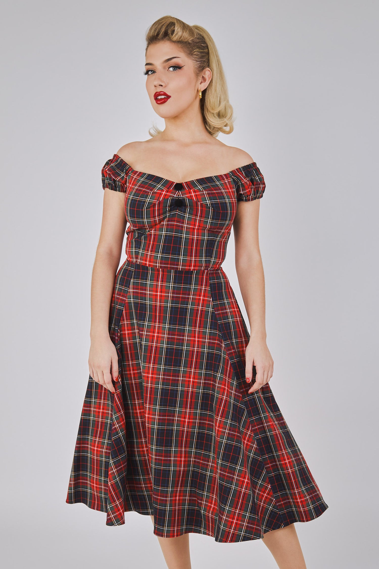 Dolores Classic Check Doll Dress