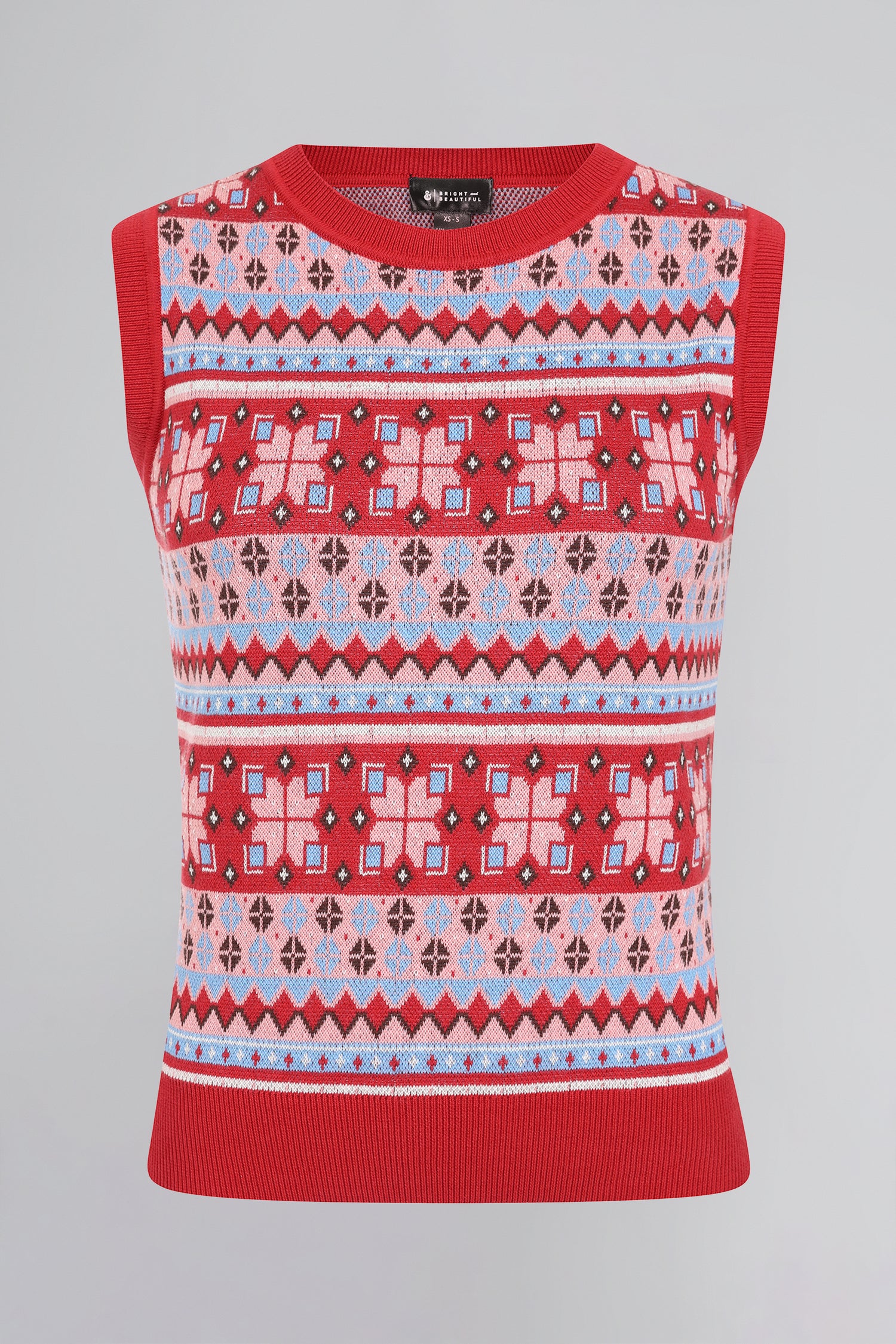 Zora Cutie Pie FairIsle Tank Top