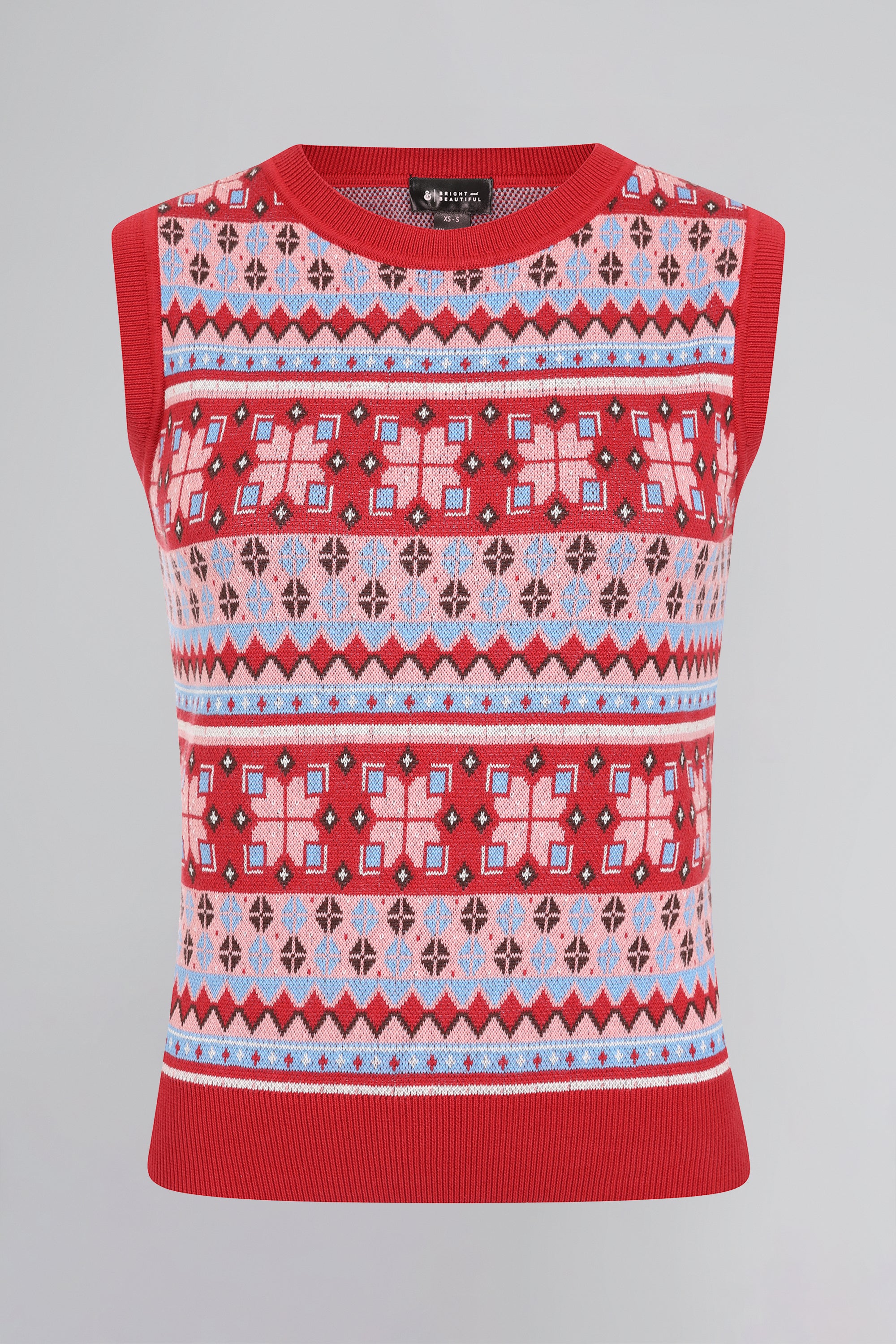 Zora Cutie Pie FairIsle Tank Top