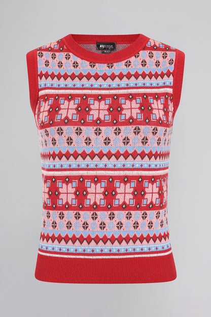 Zora Cutie Pie FairIsle Tank Top