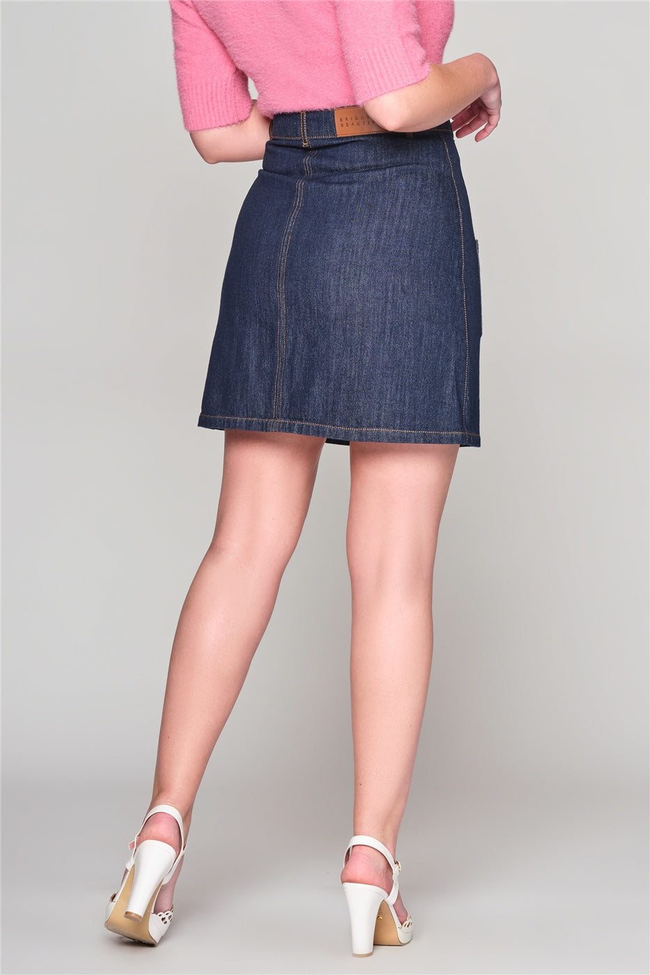 Anny Rainbow Dreamer Denim Skirt