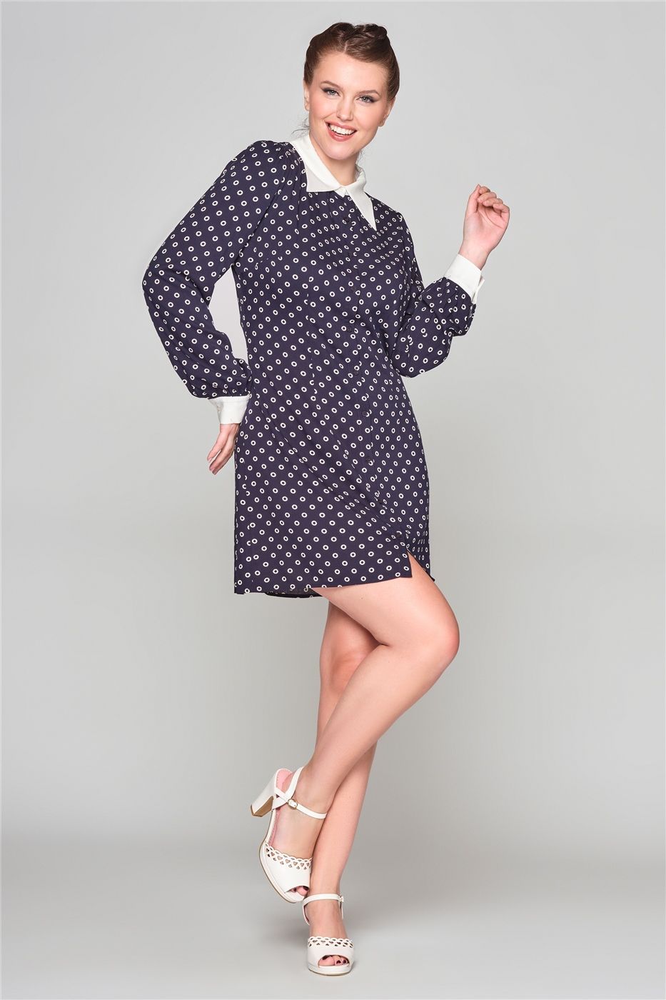 Annabelle Polka Dress