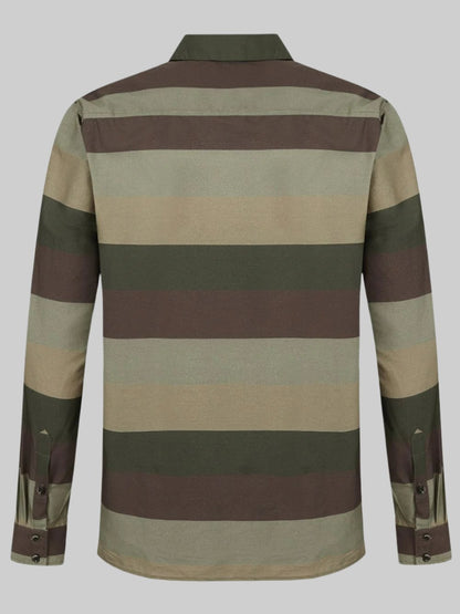 Logan Moss Stripe Shirt