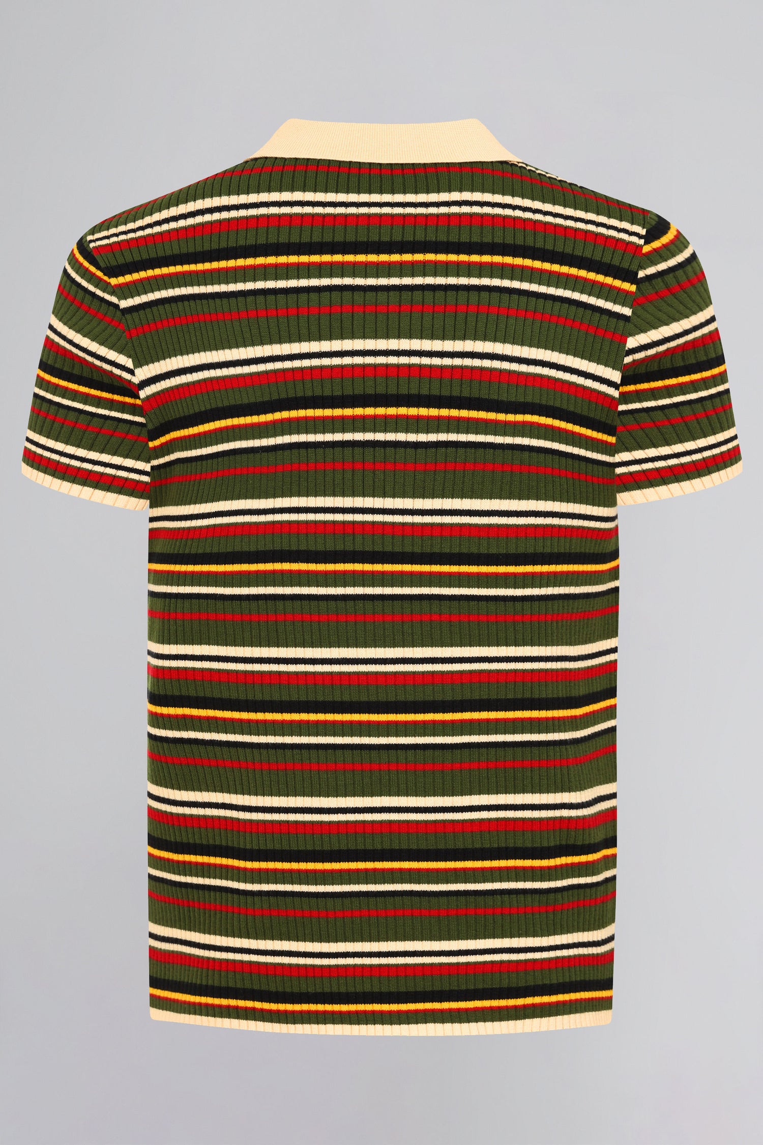 Pablo Striped Knitted Polo