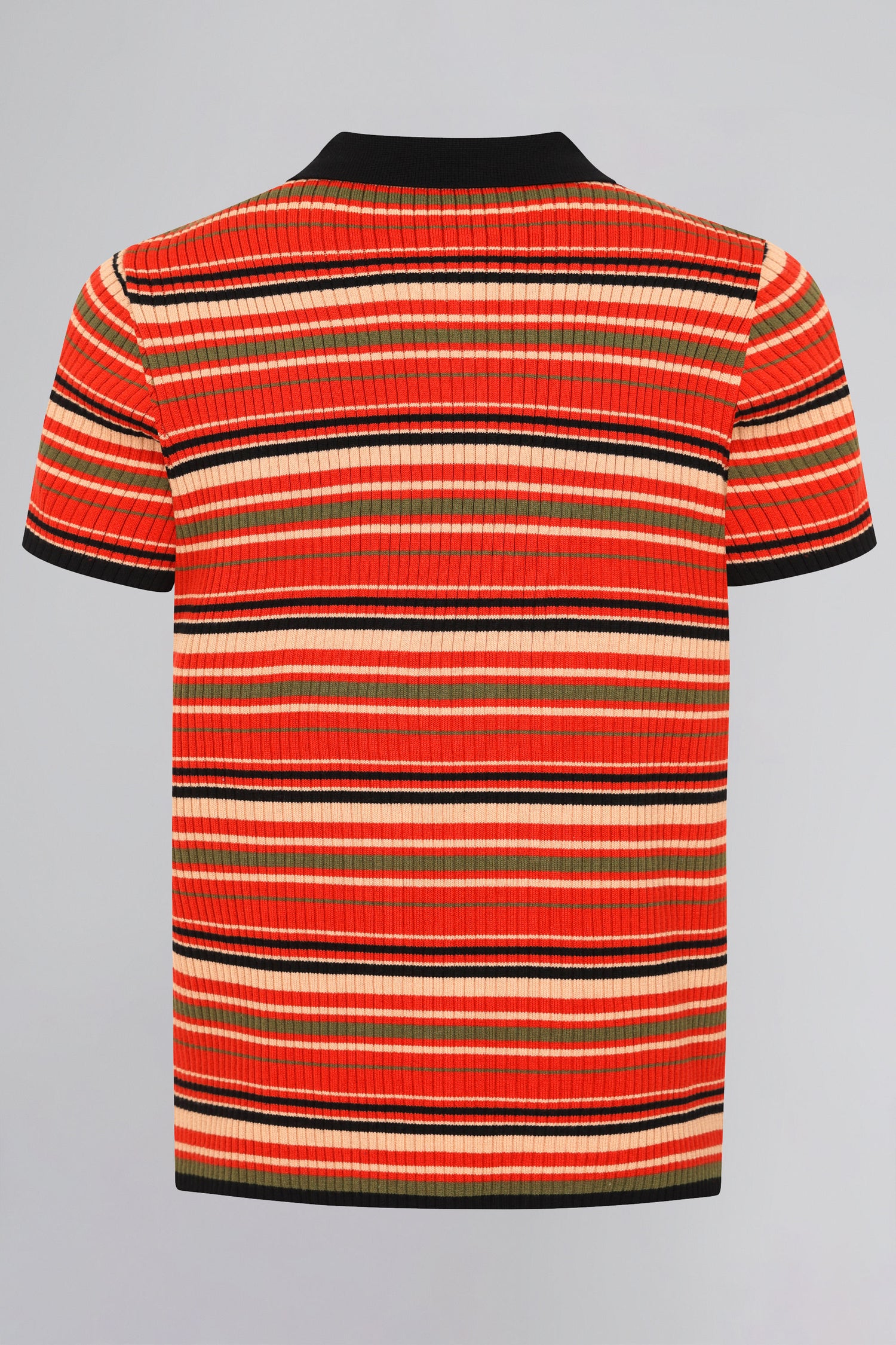 Pablo Striped Knitted Polo