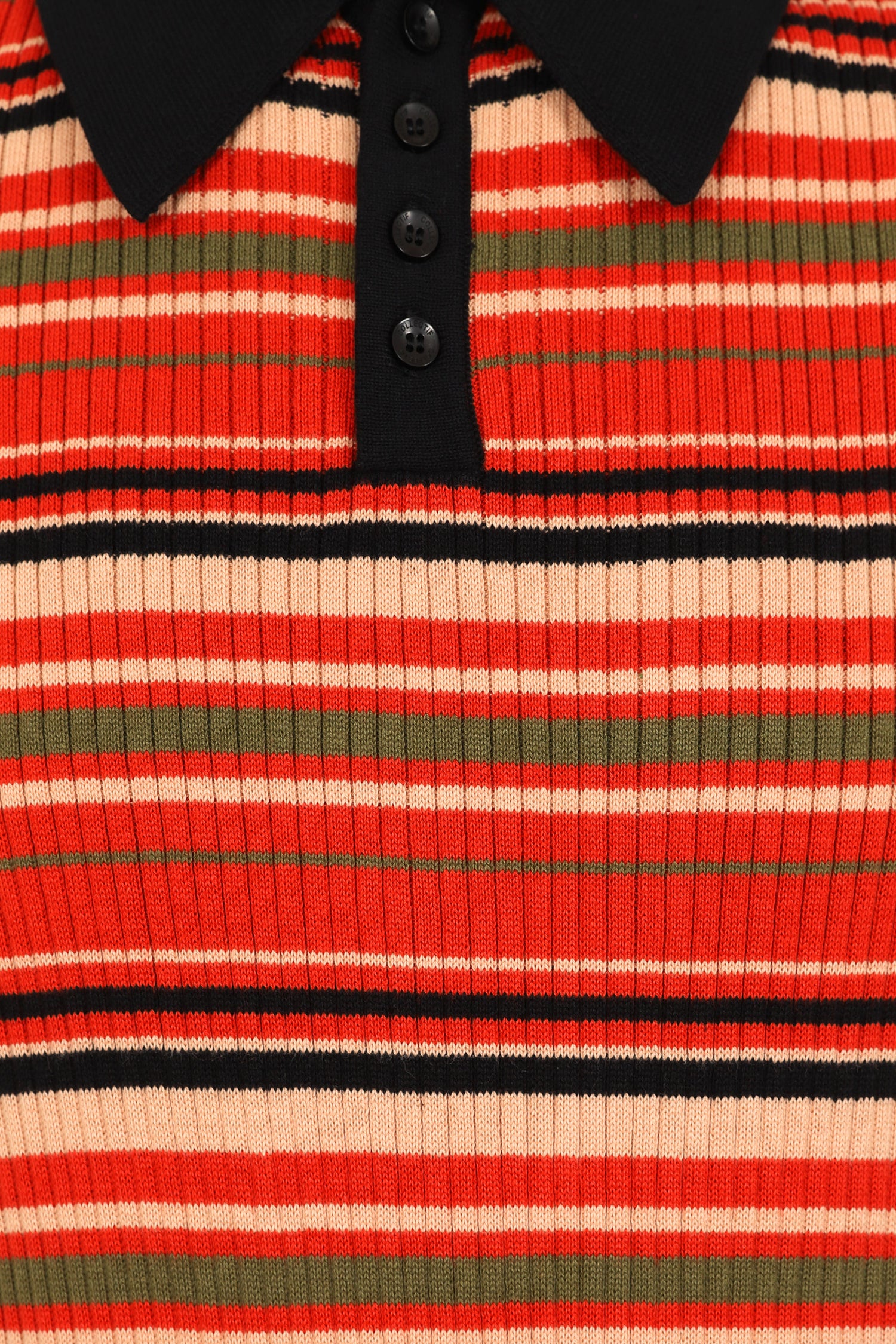 Pablo Striped Knitted Polo