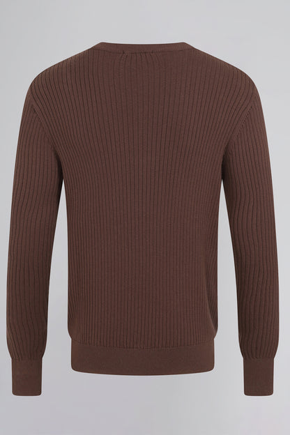 Mark Texture Knitted Jumper