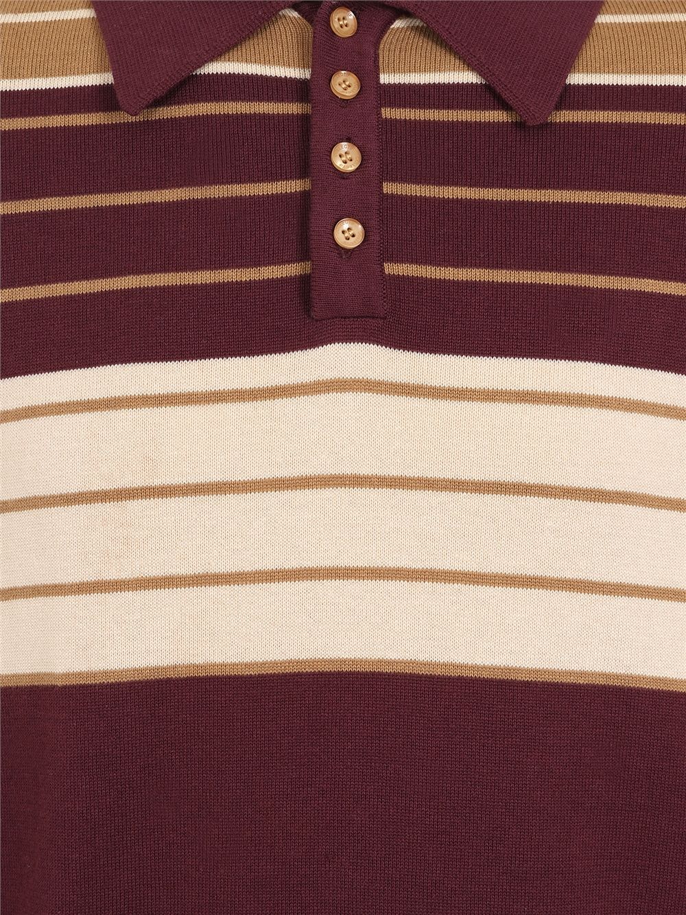 Jo Striped Polo Jumper