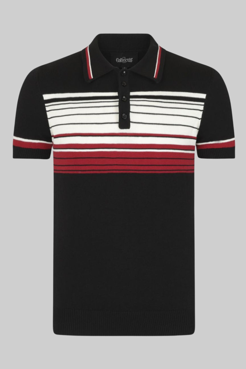 Peru Striped Polo Shirt