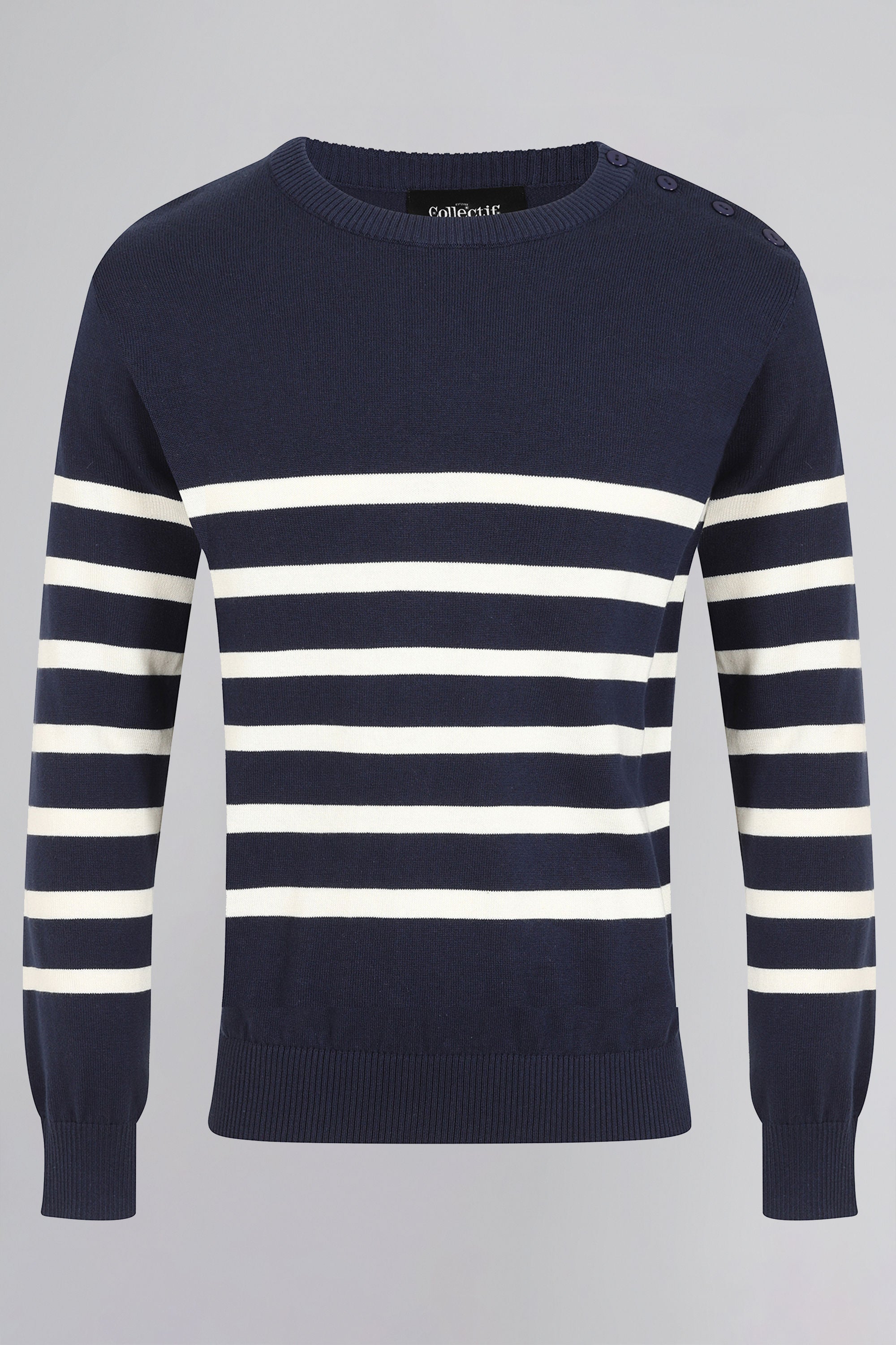 James Nautical Knitted Jumper