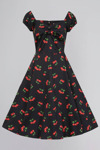 Dolores 50s Cherries Doll Dress