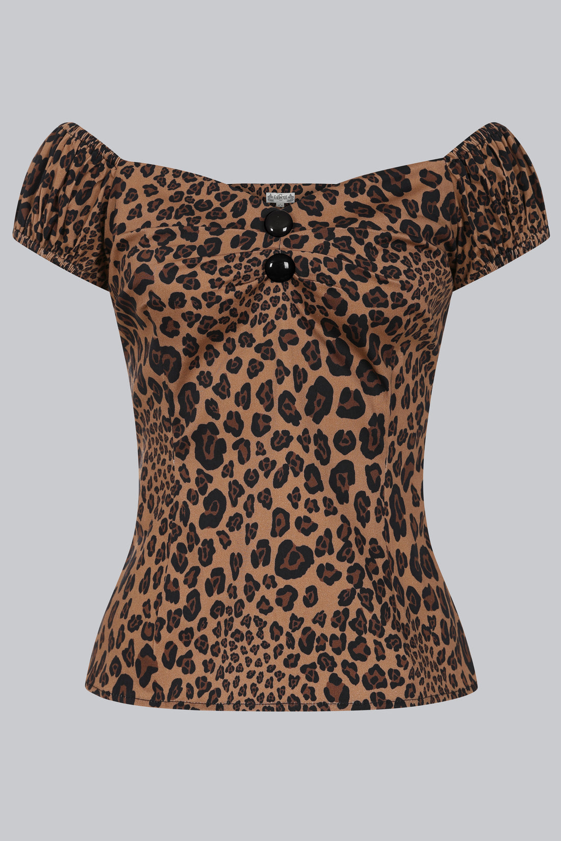 Dolores Leopard Print Top