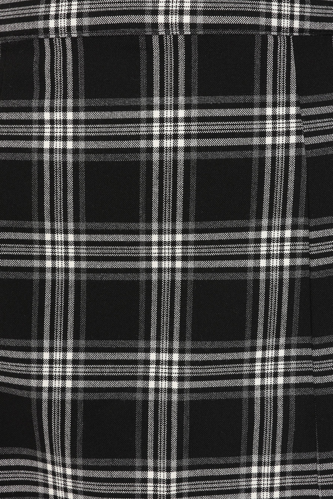 India Ghost Check Mini Skirt