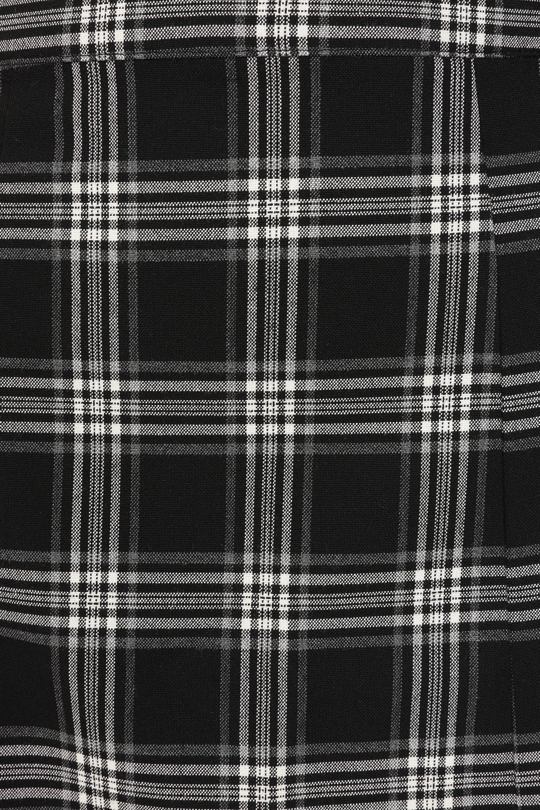 India Ghost Check Mini Skirt