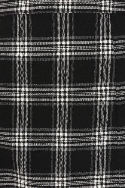 India Ghost Check Mini Skirt