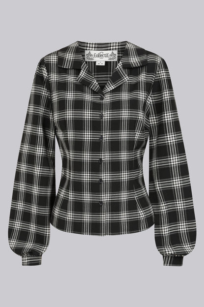 Jerry Ghost Check Blouse